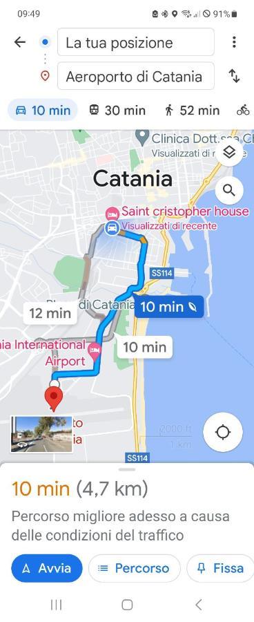 Апартаменты Saint Cristofer House Катания Экстерьер фото